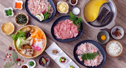 【1泊2食付き】選べる肉とスープで味わうしゃぶしゃぶ北海道コース&朝食ブッフェ