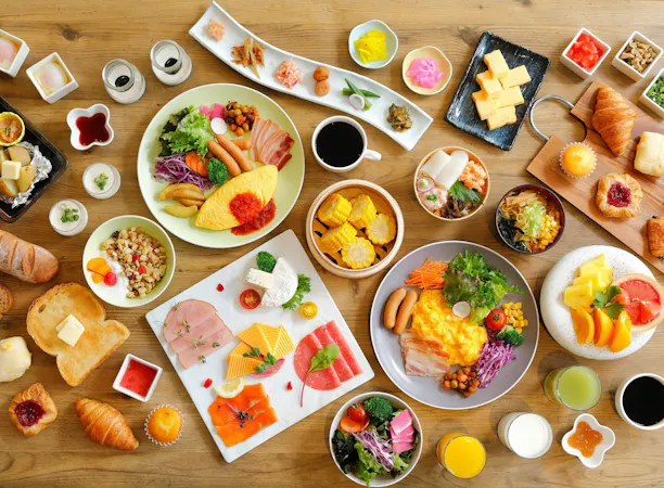 「ハスカップ ザ・ガーデン」朝食イメージ
