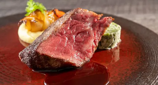 【信州の美食を堪能】りんご和牛信州牛ロースのグリルを味わう極上ディナー!2食付