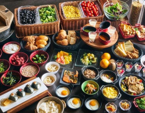 「LUXE DINING HAPUNA」朝食メニュー例