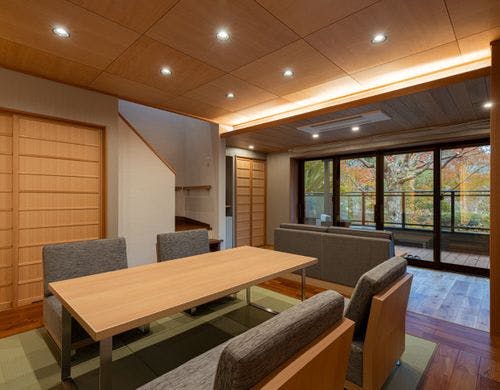 【メゾネット】露天風呂付スイート和洋室