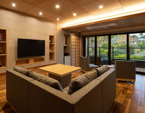 【メゾネット】露天風呂付スイートツイン