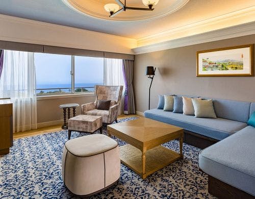 オーシャンビュースイート（ベッドルーム）