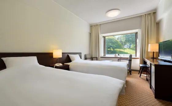 ห้องพักเตียงคู่วิวภูเขา