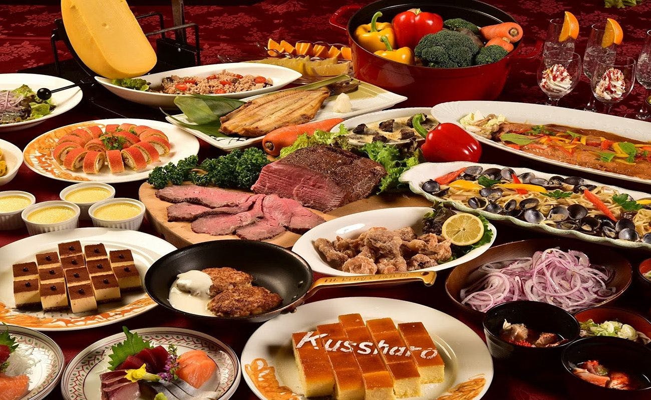 夕食ブッフェ（イメージ）