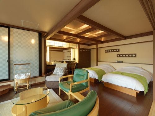 【露天風呂付・山側】森の座スイート／一例