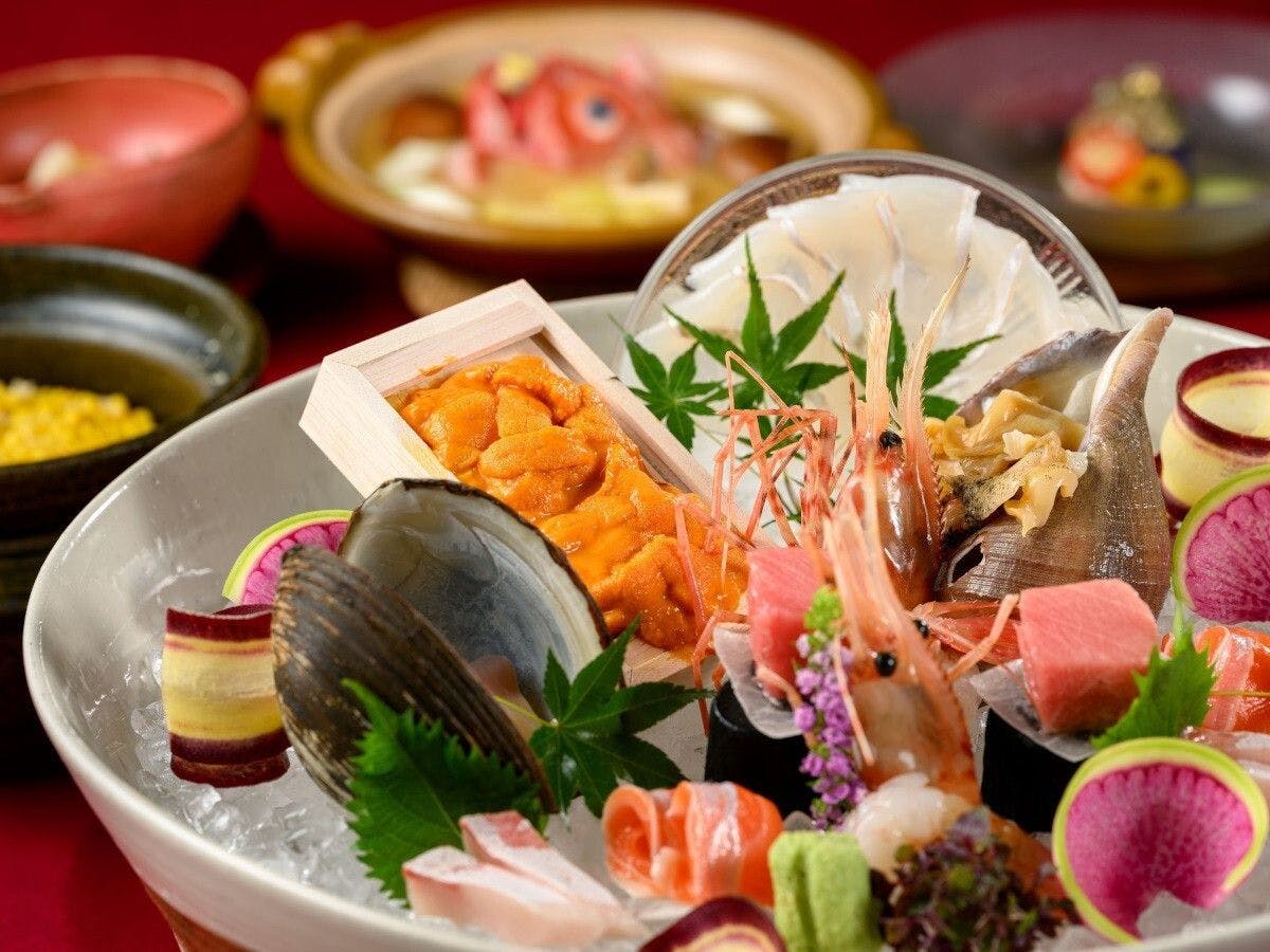 ■ Example of the Premium Kaiseki “Akane-yama Zen” Menu