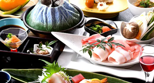 【1泊2食付き】鹿児島名物黒豚を贅沢に【黒豚しゃぶしゃぶ会席付きプラン】