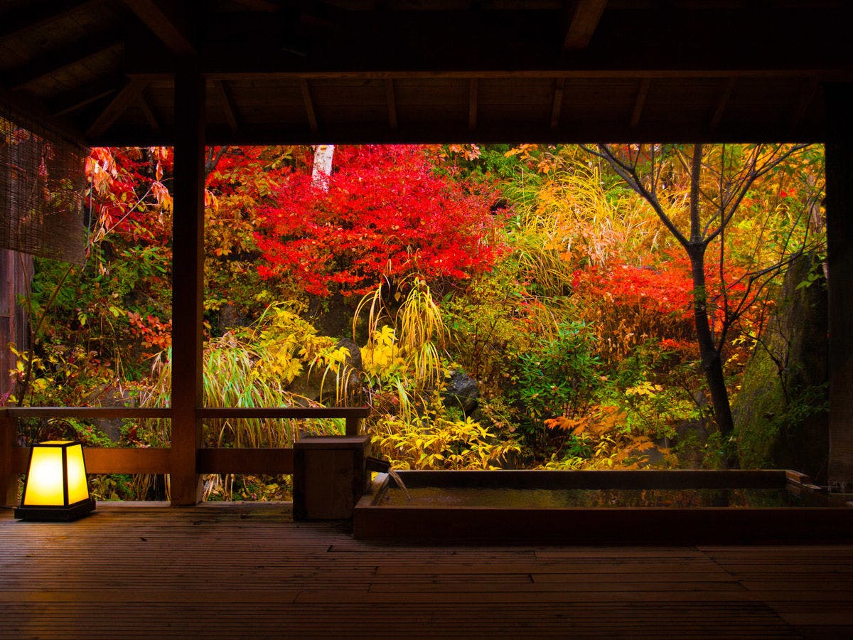 ~ Pemandian Air Panas Pribadi Suicho no Yu Musim Gugur ~