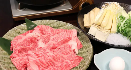 京都肉をすき焼きで【2食付き】