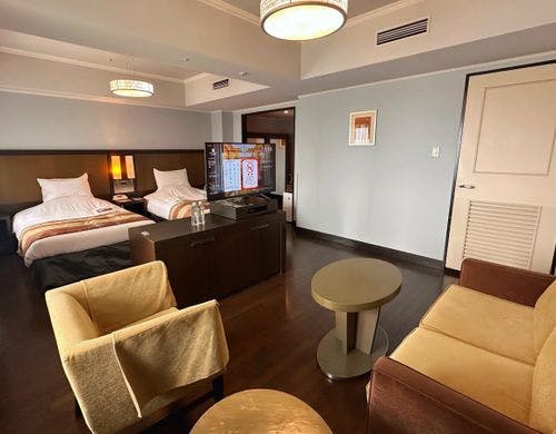 デラックスツイン4名利用時（40平米）