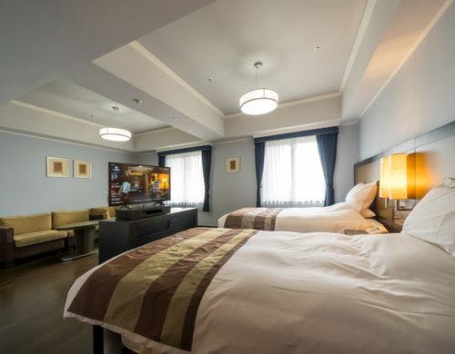 デラックスツイン4名利用時（40平米）