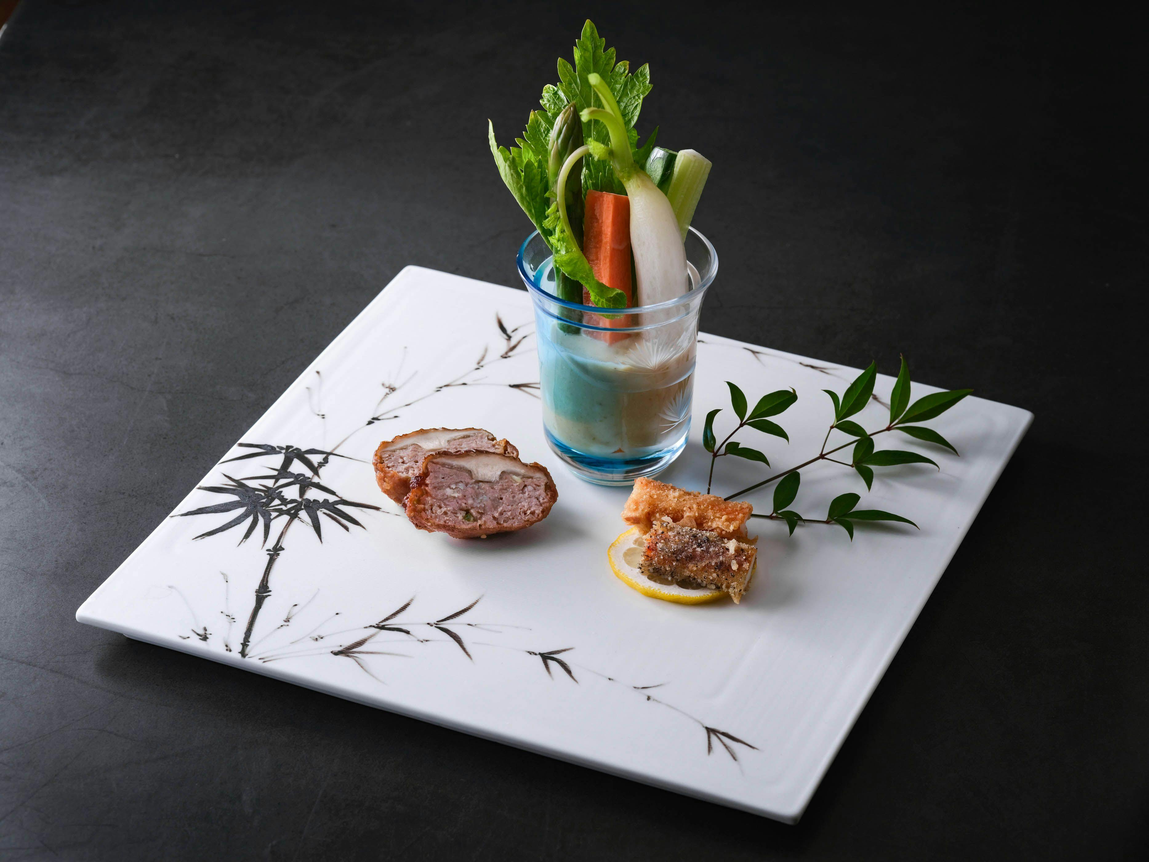 一例）オードブル：岩手旬の一皿