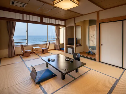 ■【ห้องสไตล์ญี่ปุ่น 10 เสื่อ ตัวอย่าง】เพลิดเพลินกับทะเลญี่ปุ่นส่วนตัว