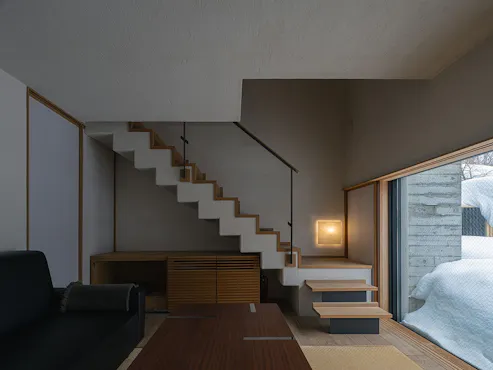 ห้องพักสไตล์ญี่ปุ่น-ตะวันตกแบบเมซอเน็ตพร้อมน้ำพุร้อน