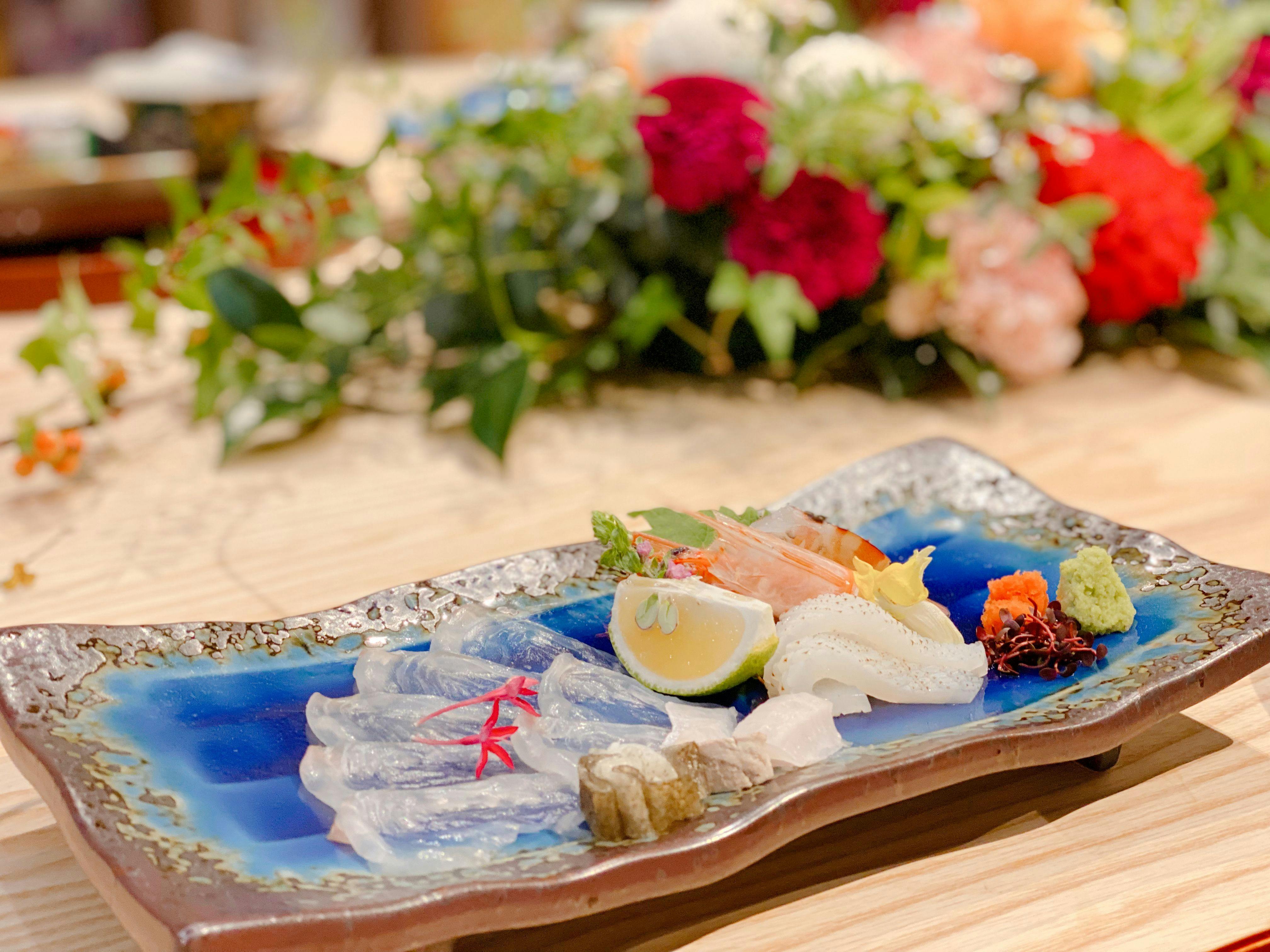 ゆめさき会席一例