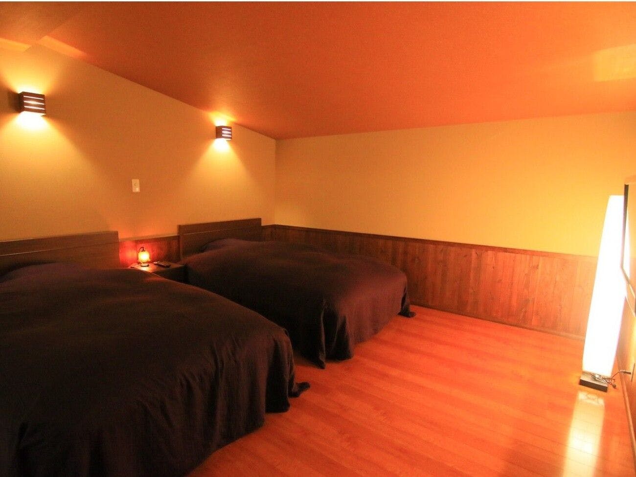 離れ平屋和洋室タイプ　ベッドルーム