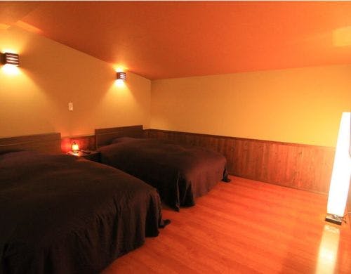 離れ平屋和洋室タイプ　ベッドルーム