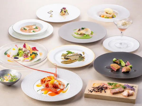 【海の幸フランス料理「デギュスタシオン」】総料理長のこだわり尽くしの品々<夕朝食付>