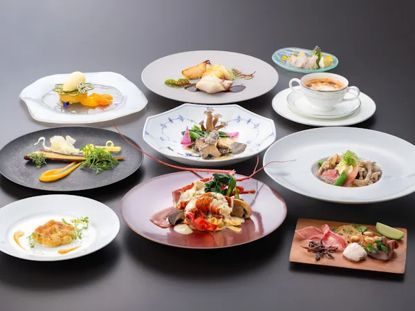 【อาหารฝรั่งเศสซีฟู้ด "Dégustation"】เมนูพิเศษที่ปรุงโดยหัวหน้าเชฟ <รวมอาหารเย็นและเช้า>