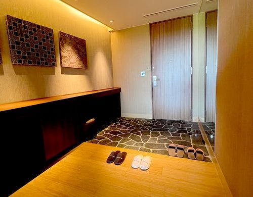 スーペリアスイート リビングルーム