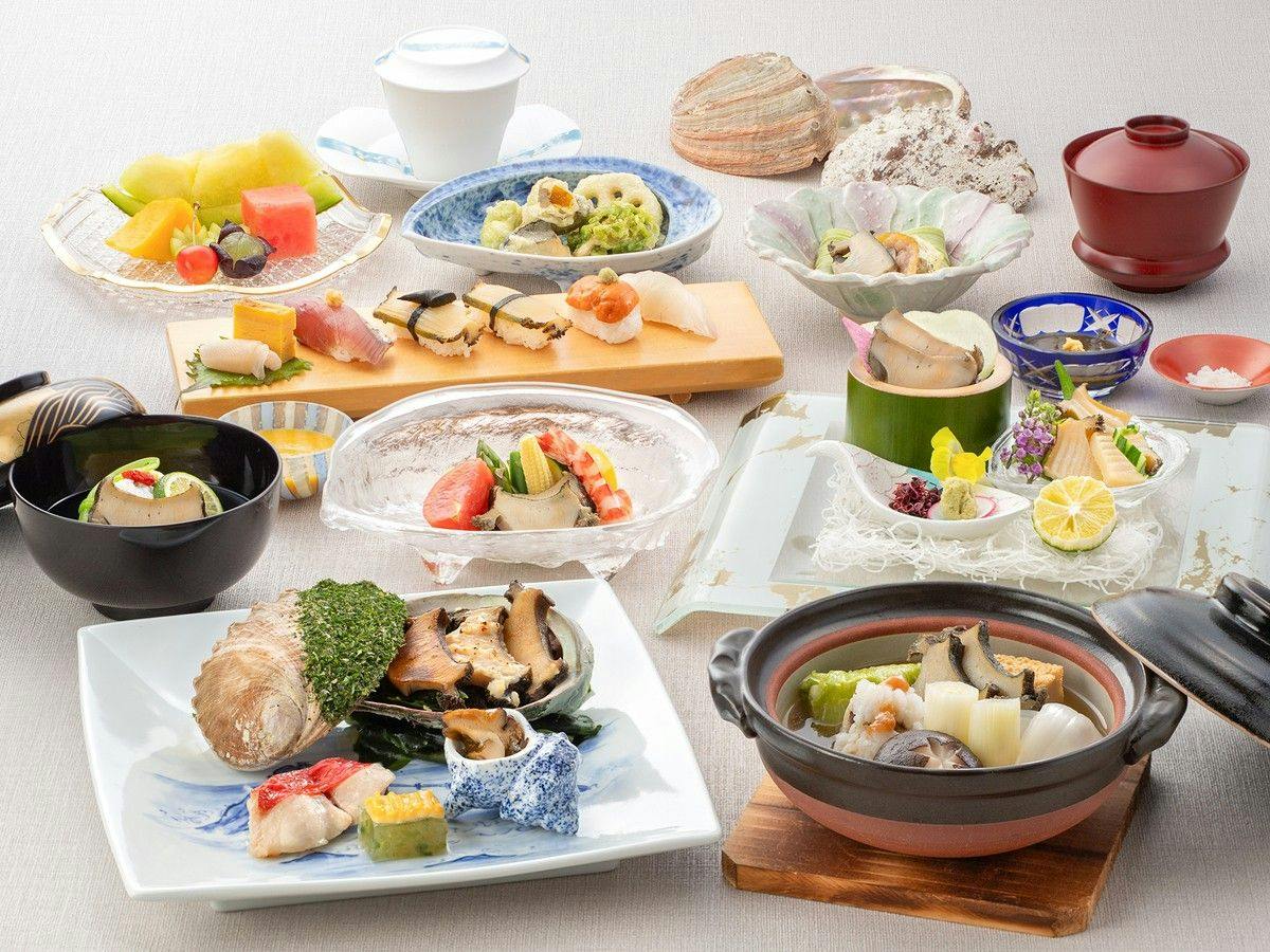 鮑づくし会席