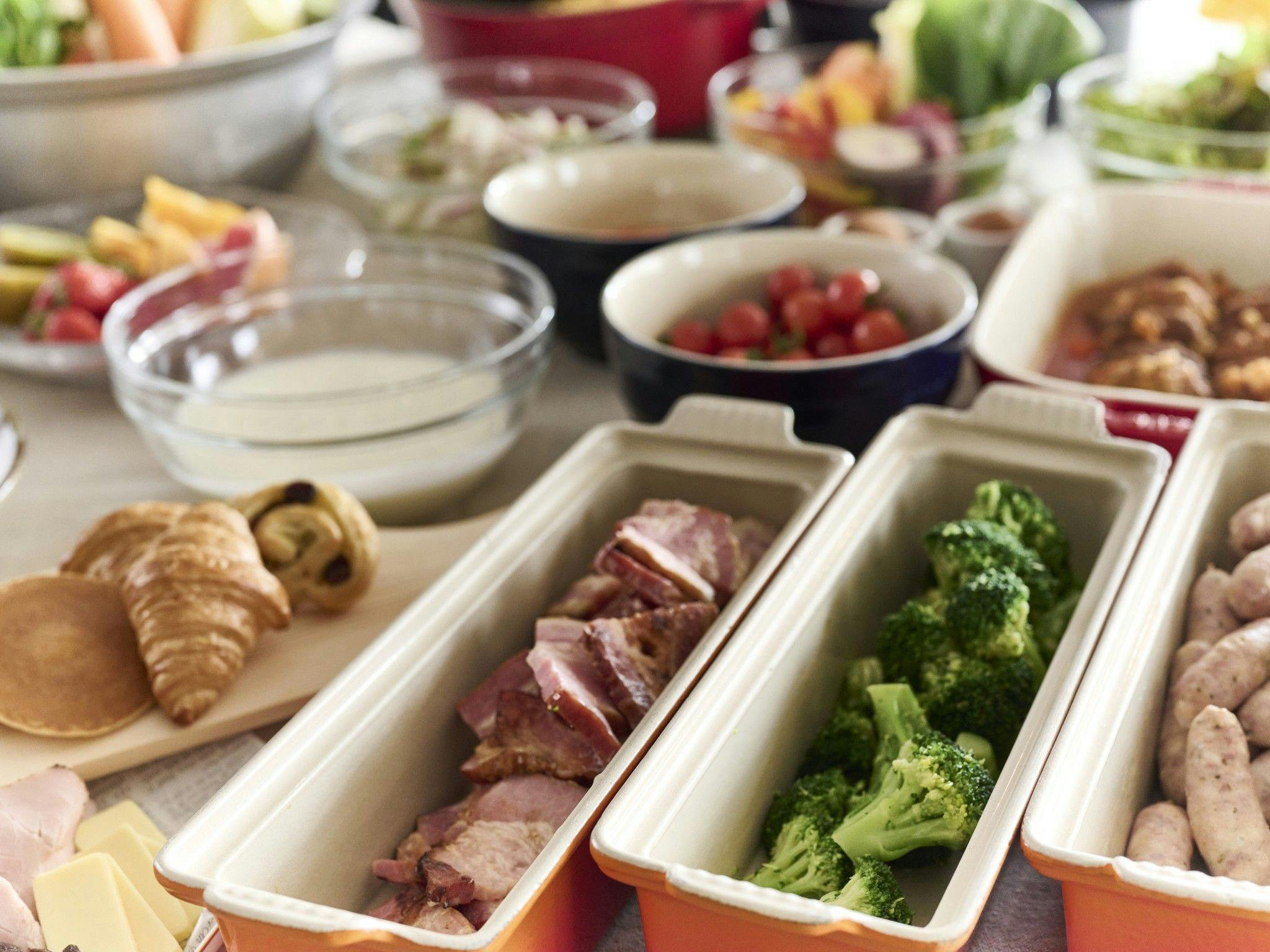 朝食ブッフェ