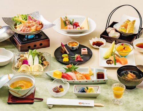 温泉会席ー江合ー　イメージ料理
