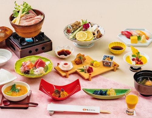 温泉会席ー花渕ー　イメージ料理