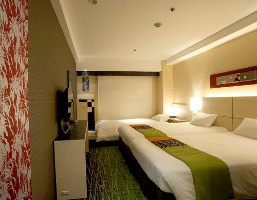 【22.5平米】ジャパネスクツイン3名様利用