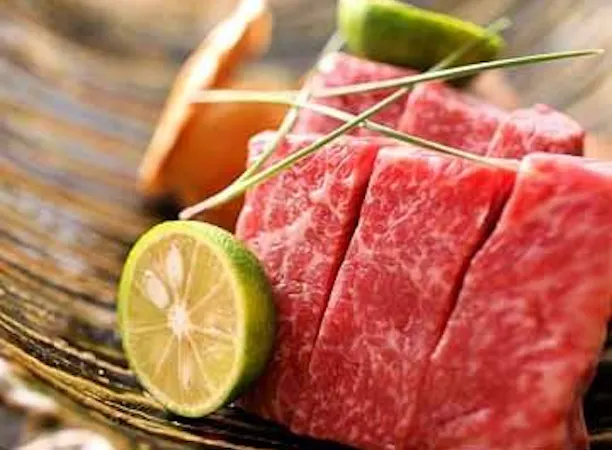 郷土の味、飛騨牛です