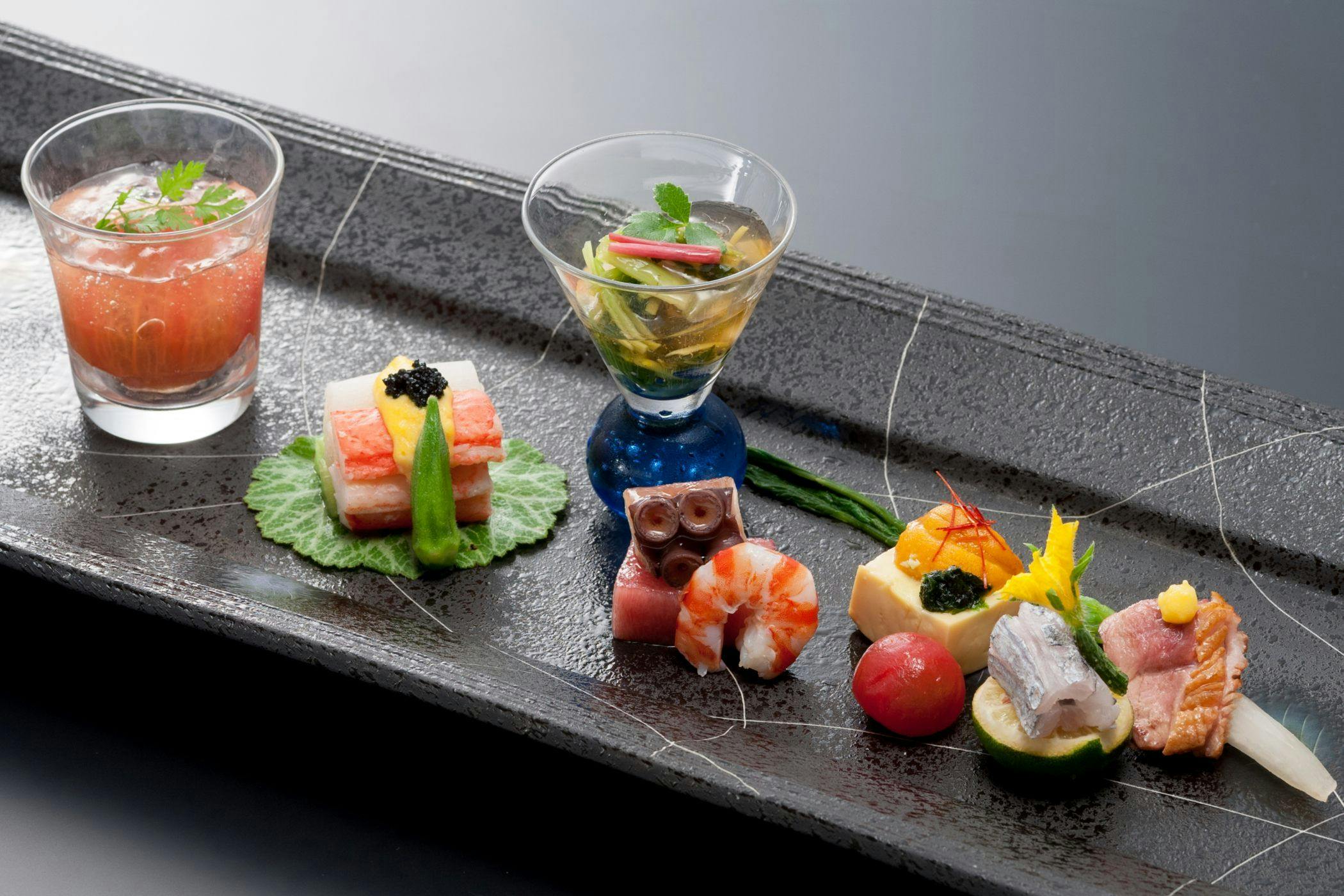 【美味少食】量控えめで上質を味わう｜メインを選ぶ愉しみ｜花紋特別室（14時チェックインゆったり滞在）