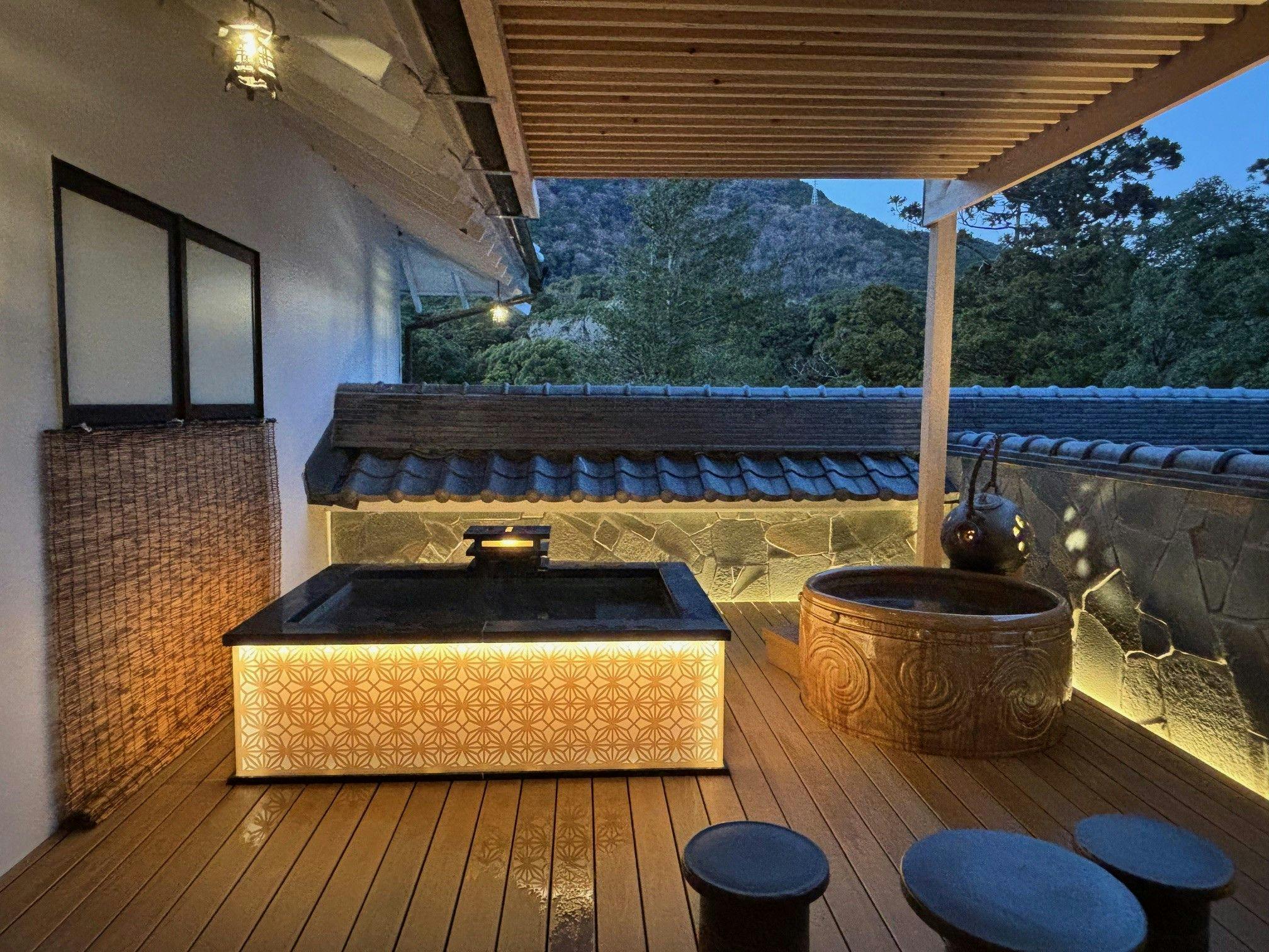 【Renovasi】Kamar bergaya Jepang dengan pemandian terbuka 406