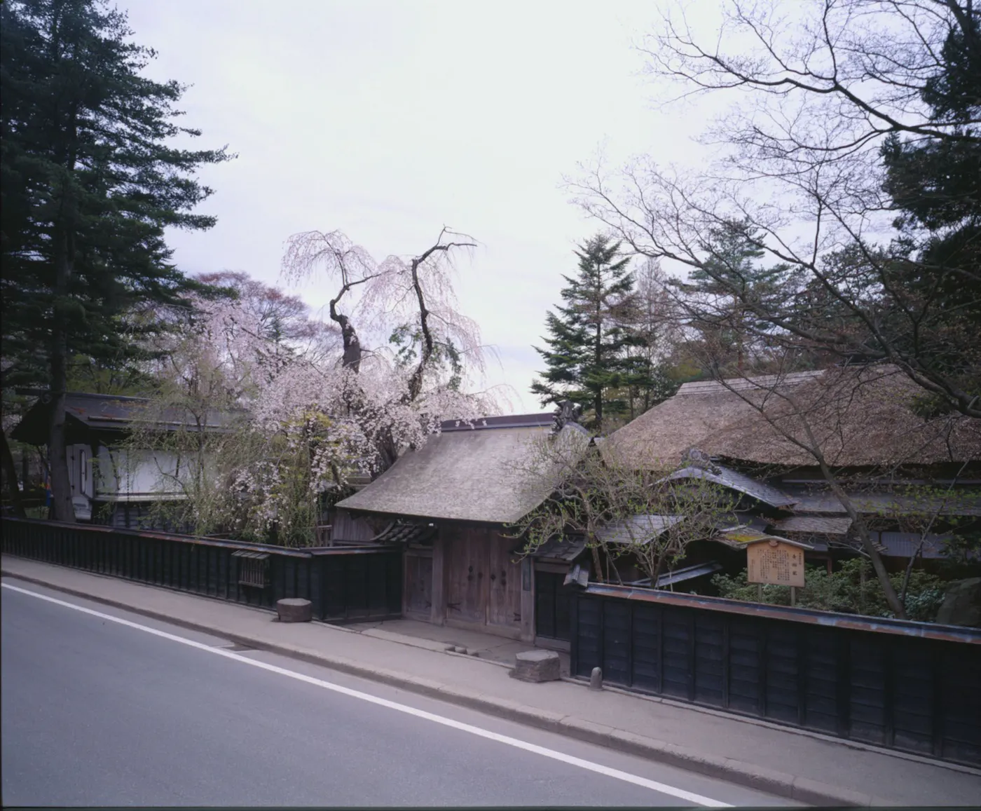 角館山荘 侘桜:角館の町並み