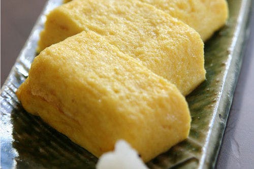 朝食の玉子焼き