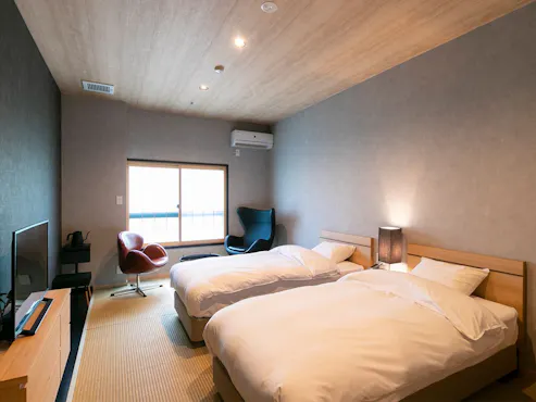 ห้องพักสไตล์ญี่ปุ่นและตะวันตกแบบมาตรฐาน / ห้องโมมิจิ