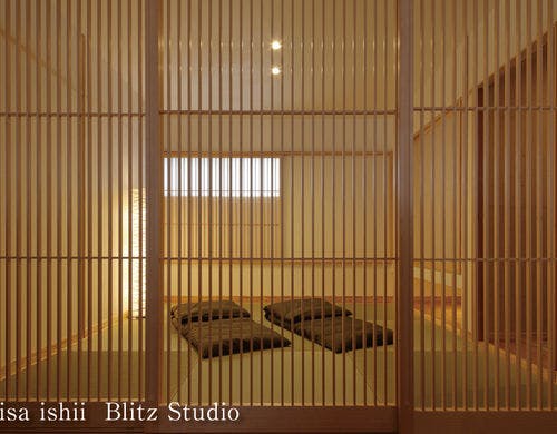 ２階には寝室と畳スペースがございます。