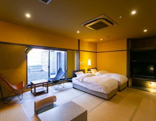 温泉付きハイグレード和洋室『山吹』