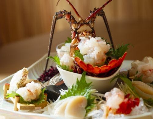 伊勢海老の御造り。/一例