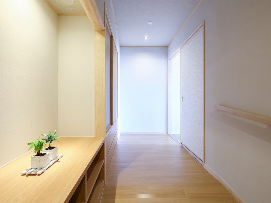 松本浅間温泉 【ホテル玉之湯】「バリアフリーモダン和風ツイン」和室9畳+小上がり6畳 310号室(最大4名・45.65平米)