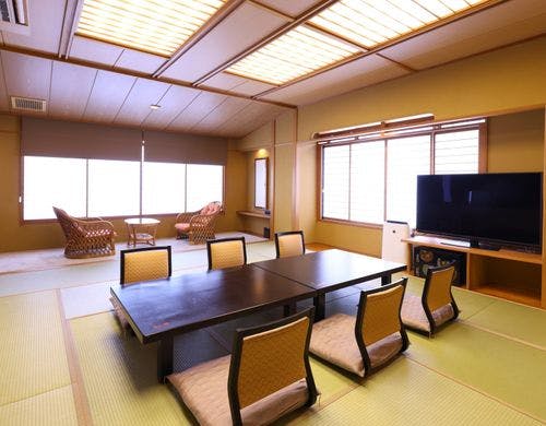 バリアアフリー 半露天風呂付き特別室