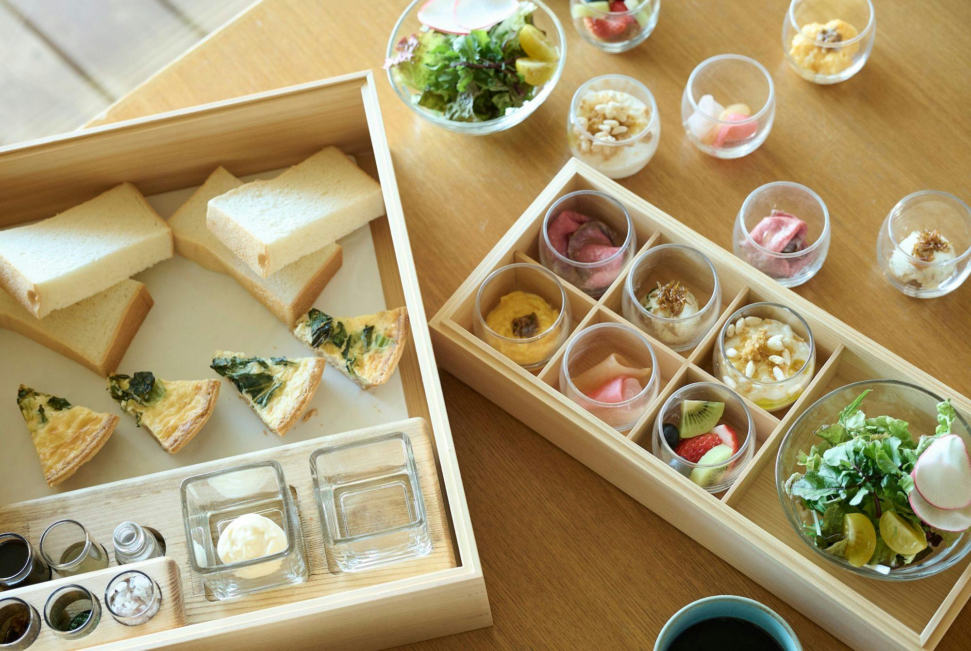滋賀の食材をつかったこだわりの朝食／オールインクルーシブでお好きなものをお好きなだけ【1泊朝食】