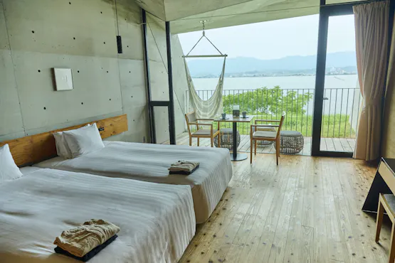 유기농 면으로 만든 해먹 의자 포함