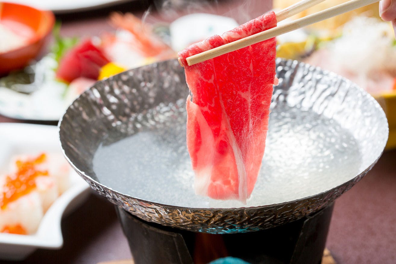 牛肉のしゃぶしゃぶイメージ