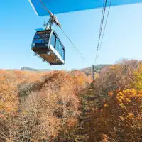 【空中散歩】紅葉狩りをしに秋の空中散策
