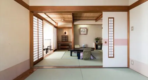 合計16畳のの広いお部屋でごゆるりと。
