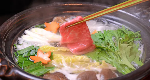 【特選・豊後の旨鍋】すき焼き・しゃぶしゃぶ・水炊き3種からセレクト旨鍋プラン
