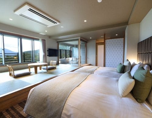富士山眺望和洋室【しろ】