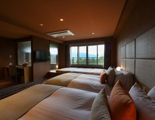 富士山眺望洋室【つるばみ】
