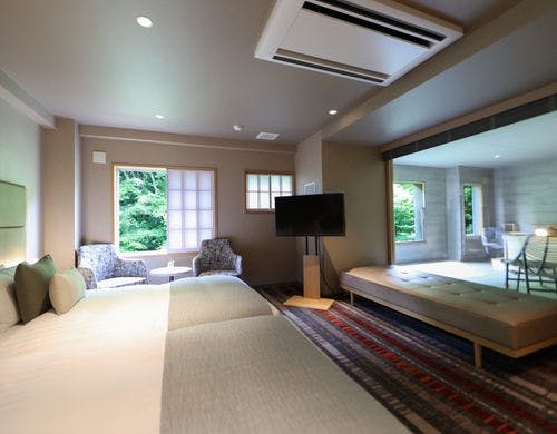 森側洋室ツイン【やまぶき】